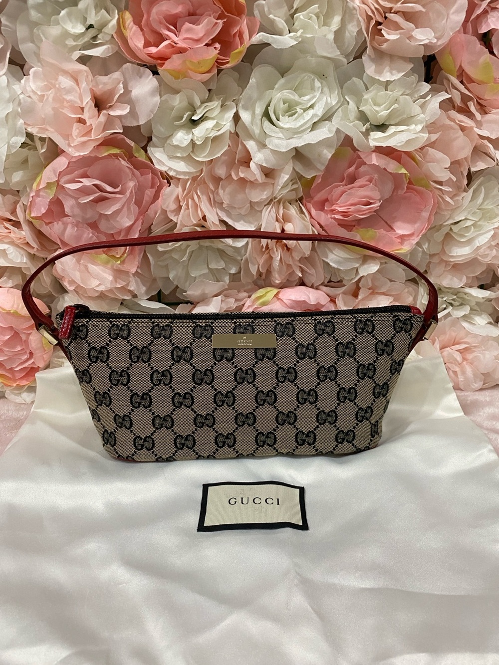 Gucci GG Canvas Boat Pochette